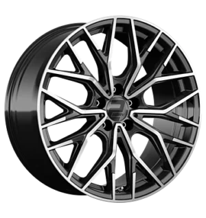 2drv wh37 black mirror polished felna