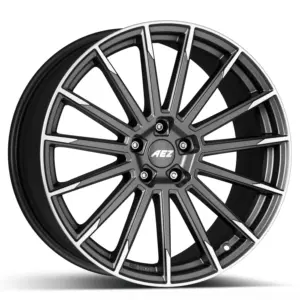 aez atlanta titan matt graphite polished felna