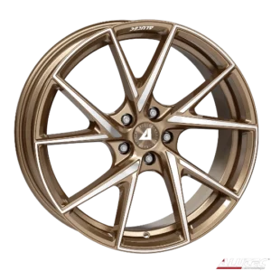 alutec adx.01 metallic bronze front polish felna