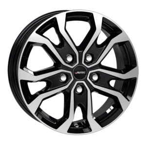 autec kiso black polished felna