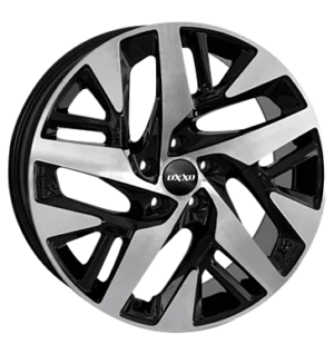 oxxo pulse pro bicolor black polished felna